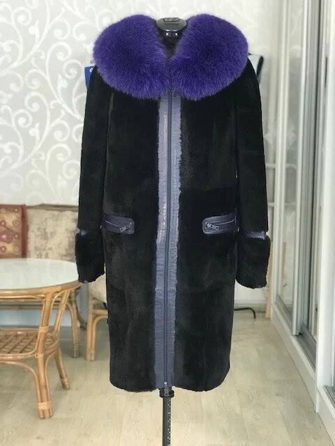 Перелицовка дубленки. Ателье Ирины Берзиной.