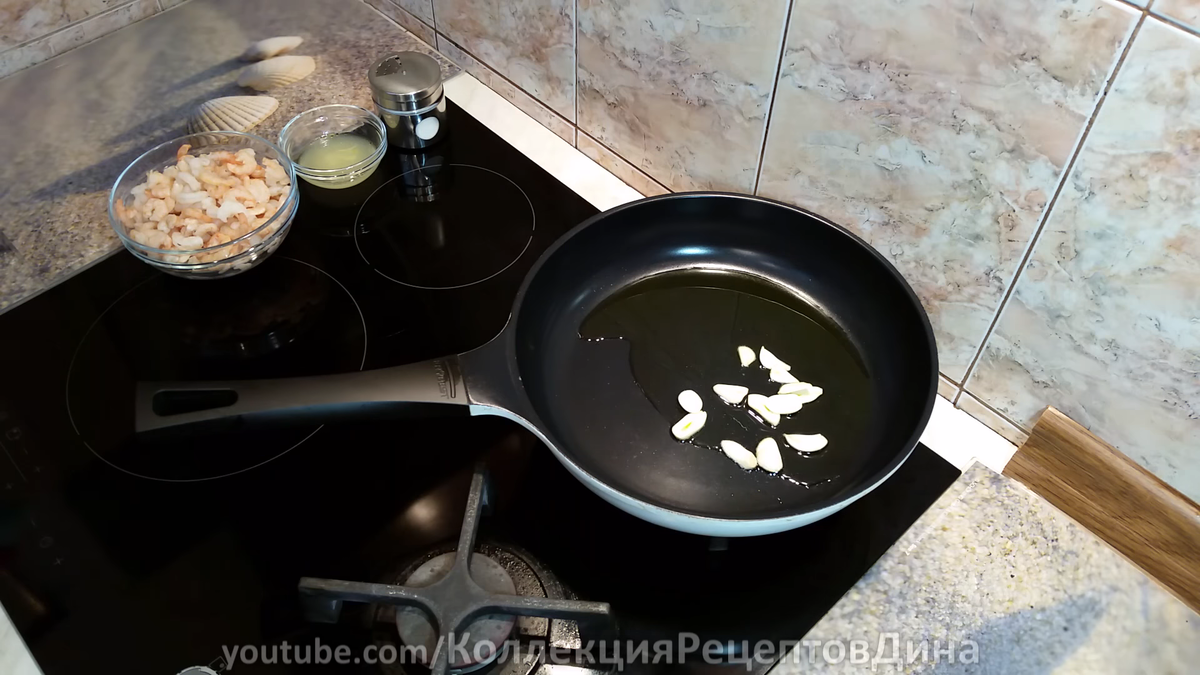 Пошаговый рецепт салата с креветками