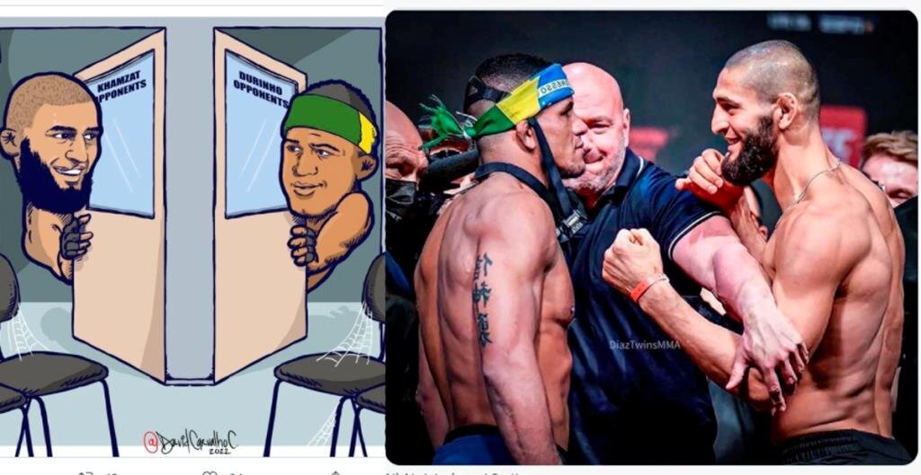 Хамзат Чимаев против Гилберта Бернса наконец-то получили дату боя в UFC 