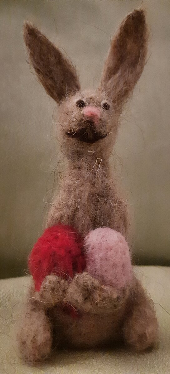 Вот такой зайчик получился 