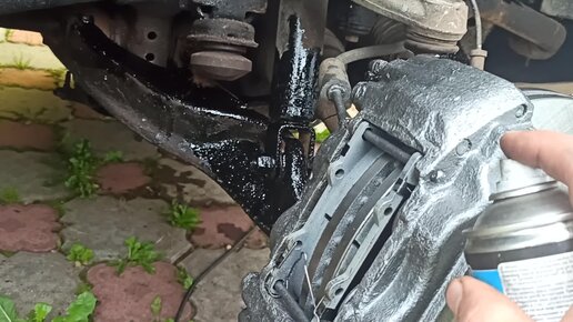 Если закис тормозной цилиндр. Как разработать, чем смазать. Замена ...