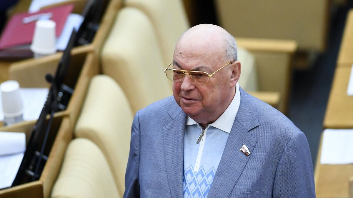    Член комитета Государственной Думы РФ по транспорту и строительству Владимир Ресин на пленарном заседании Государственной Думы РФ. 29 мая 2019© РИА Новости / Илья Питалев