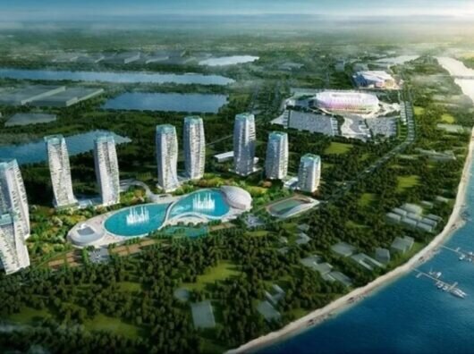    план застройки левого берега Дона // фото: instagram.com (запрещен на территории Российской Федерации) /rostov.top.new