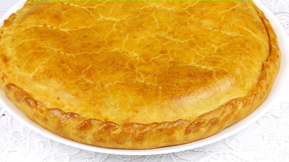 Пироги из пресного теста и дрожжевого