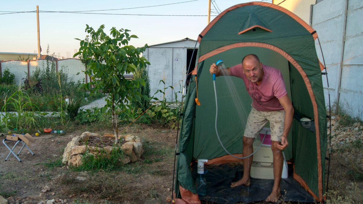 Тестирую на себе, новый душ