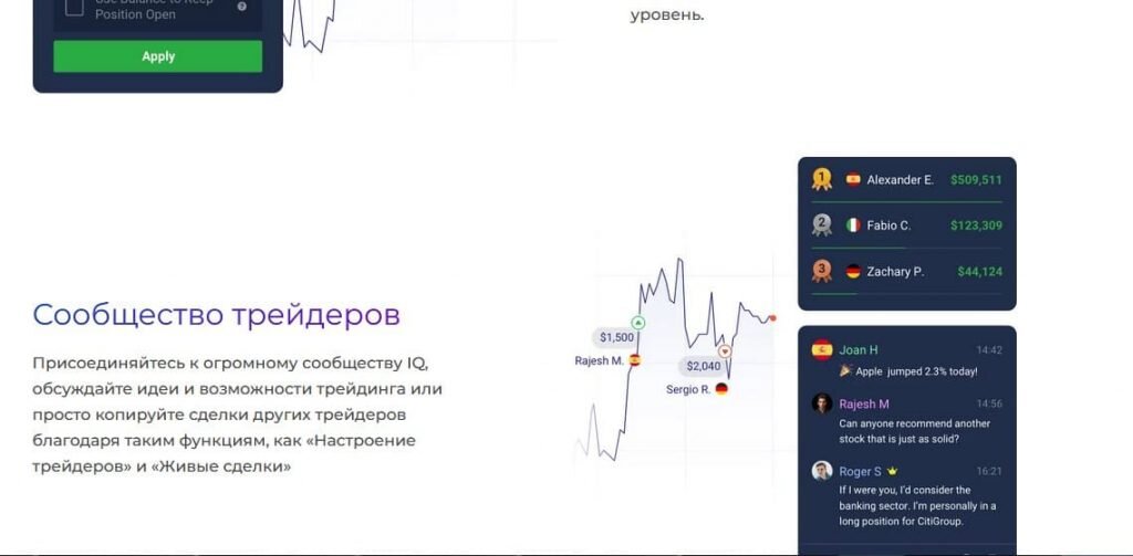 IQ Option не работает в России – причины ухода