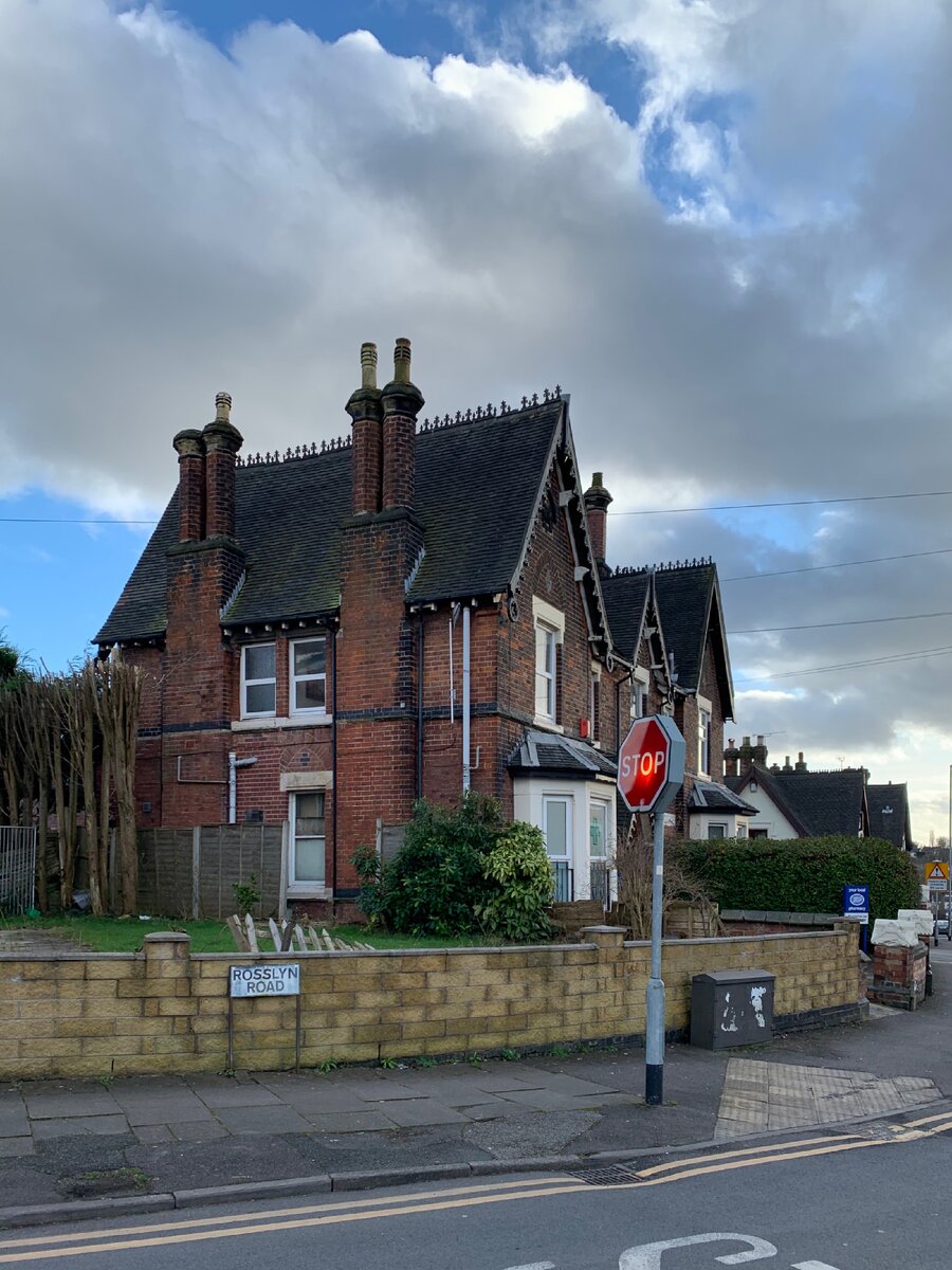 Дома на улицах Сток-он-Трент