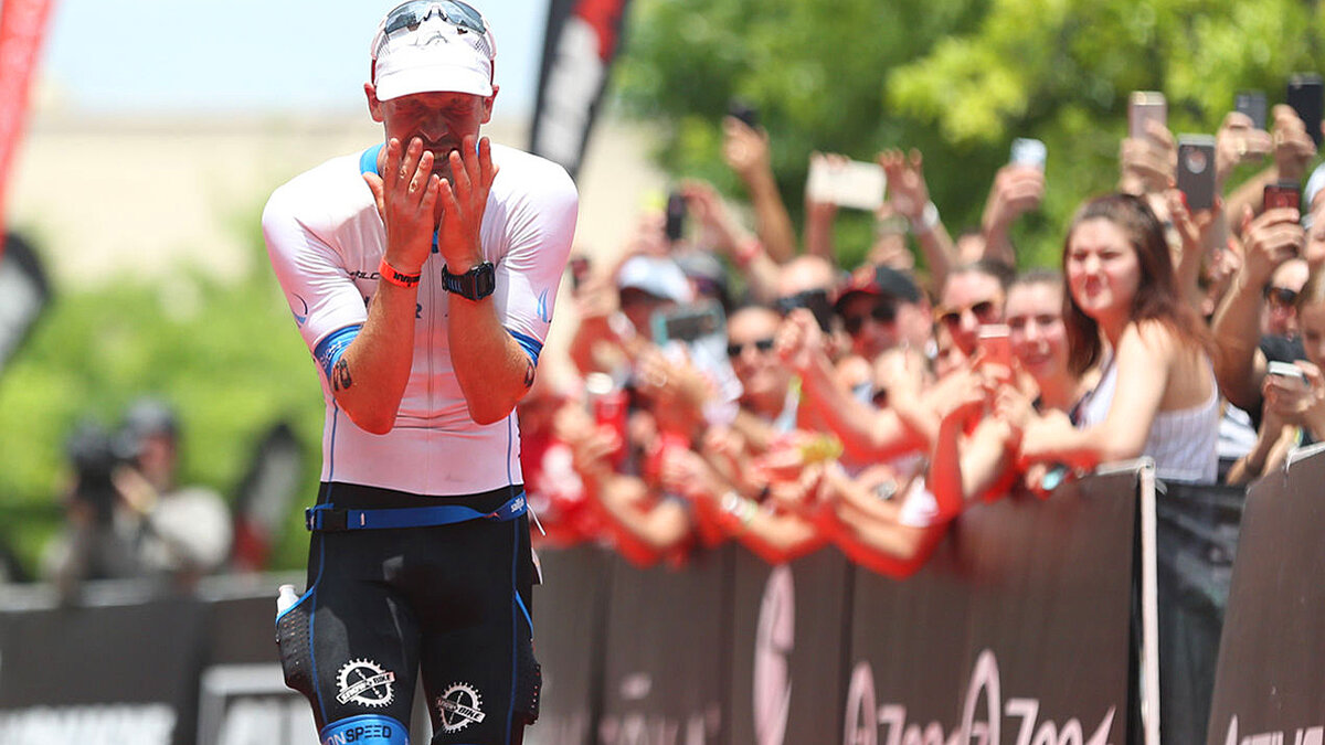 IRONMAN Texas — 2016: первая победа Ланге на длинной дистанции. Фото: Michael Minasi / chron.com