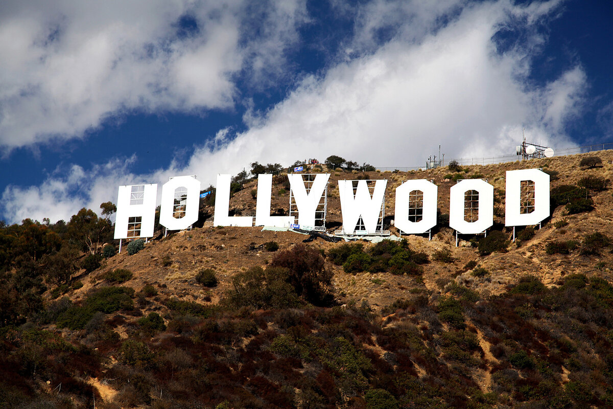 Знак Голливуда Лос-Анджелес