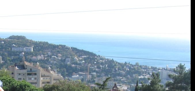 Вид из окна на море