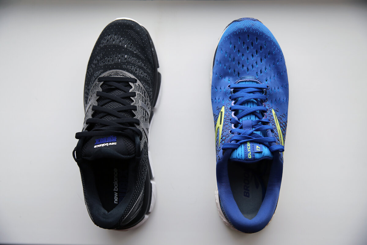 Asics Brooks c New Balance