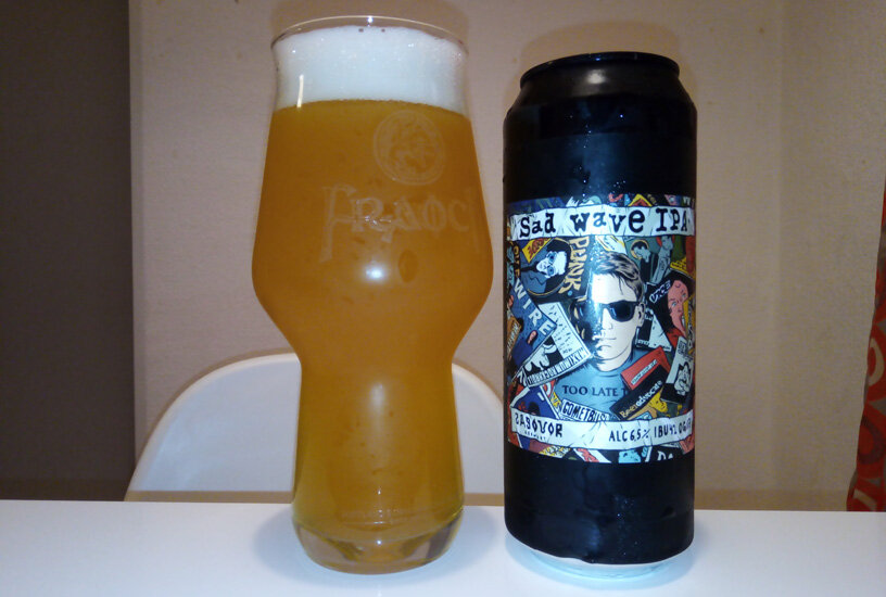 «Zagovor Brewery»«Sadwave IPA» в стакане. Фото автора