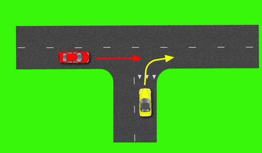 Т-образные перекрёстки встречаются нечасто, но они всё равно бывают. И правильность их проезда зачастую вызывает вопросы у некоторых водителей.