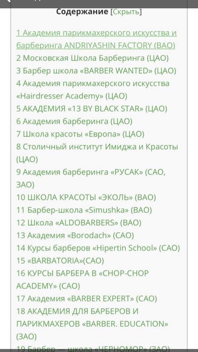 Топ Академий