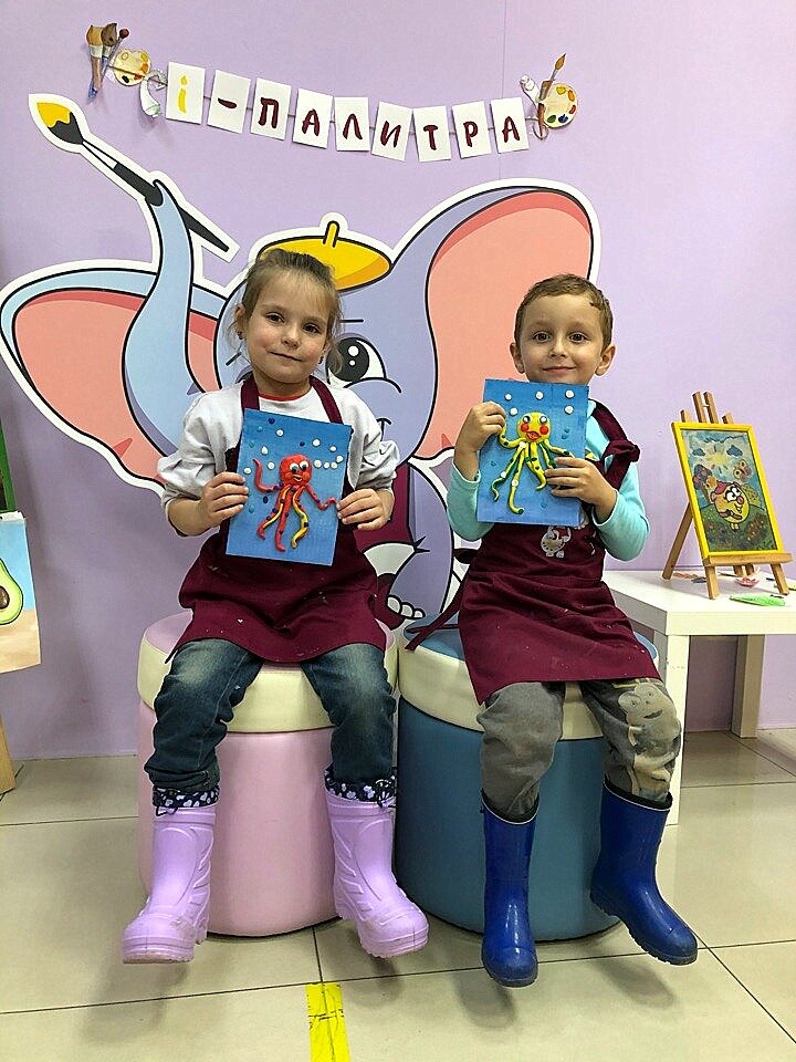 Лепка в студии I-Палитра