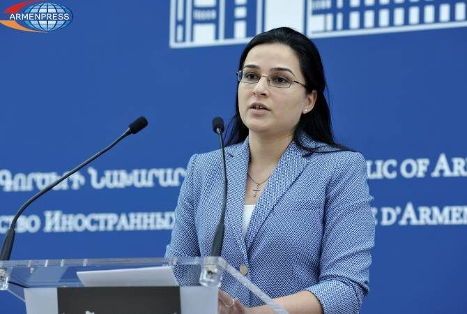 Анна Нагдалян, пресс-секретарь МИД Армении