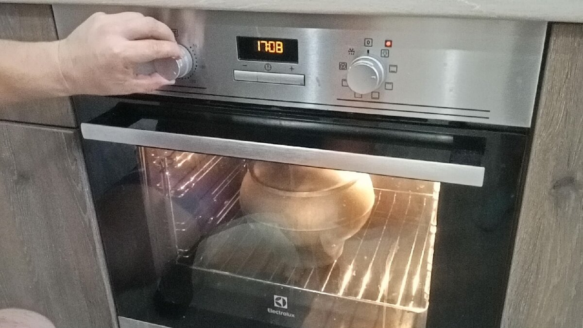 У меня духовой шкаф электрический.