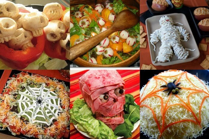 Как украсить стол на Хэллоуин (Halloween) - фото, страшное меню, декор стола на Хэллоуин
