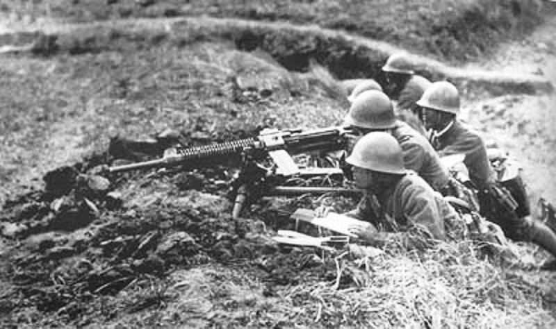 Японцы на сопке Заозерная