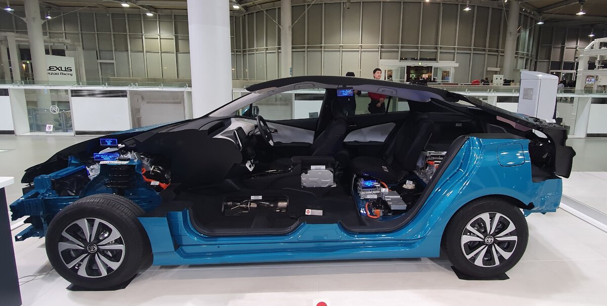 Приус в разрезе