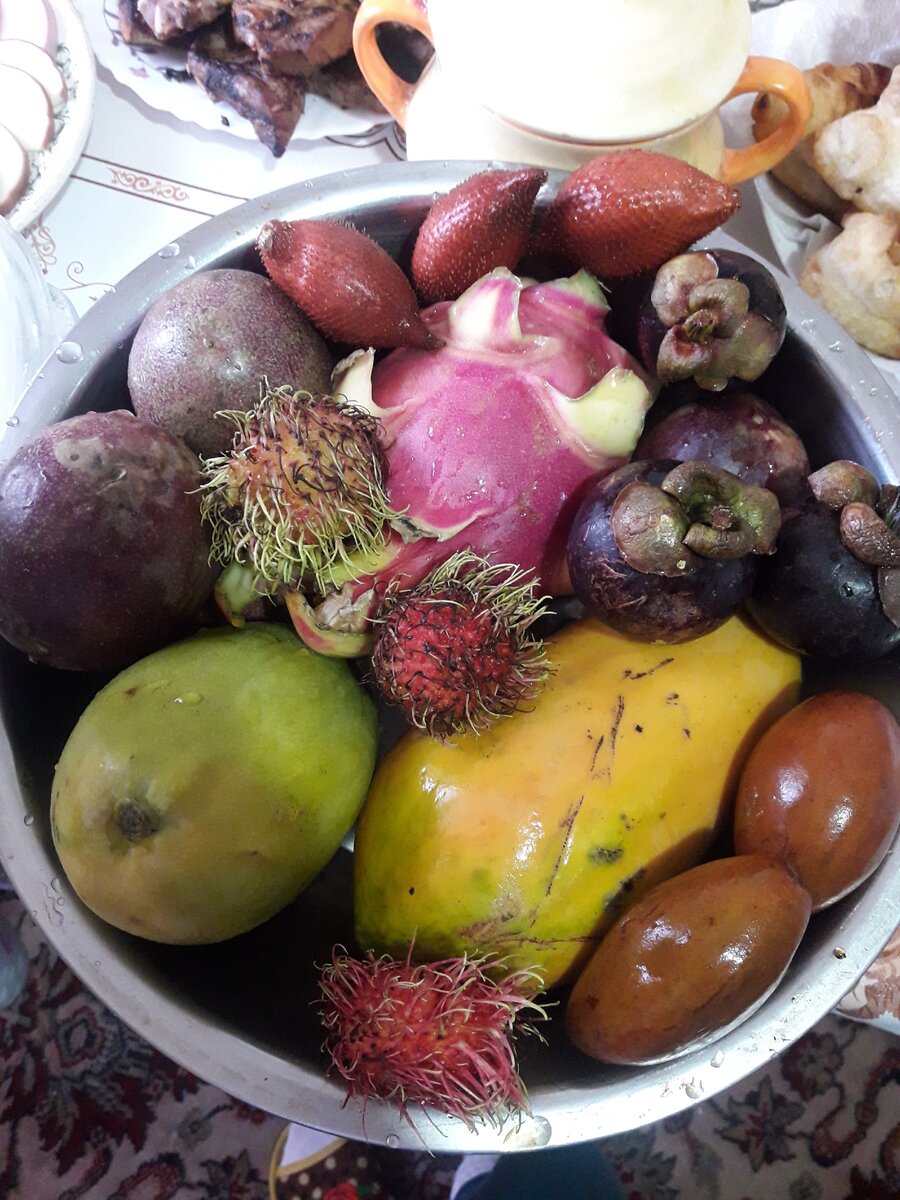 название фруктов из тайланда