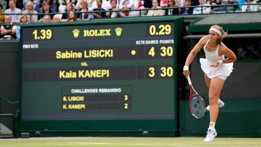Sabine Lisicki – Wimbledon 2013. Очки для большого тенниса.