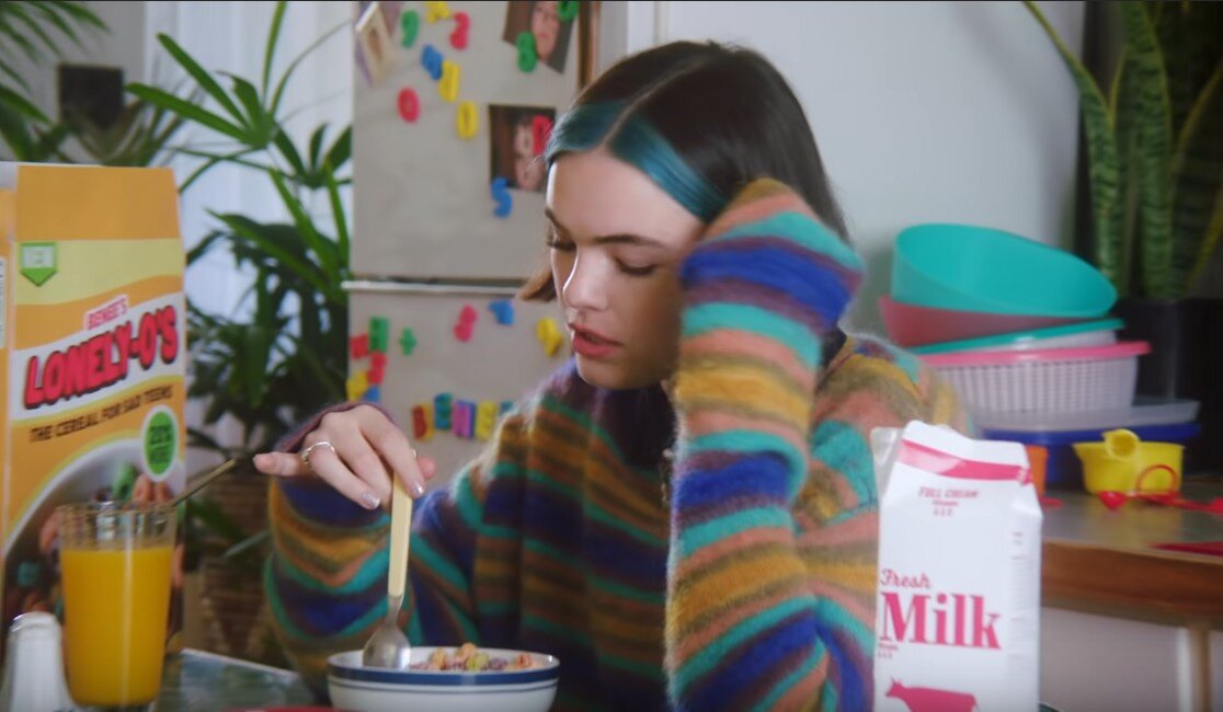 Осталась одна