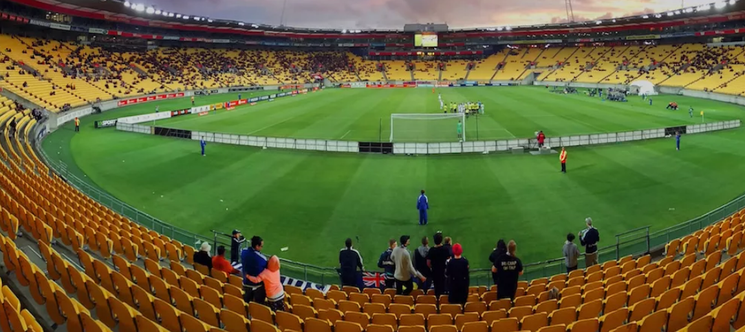 Стадион Wellington’s Westpac Stadium . Новая Зеландия.