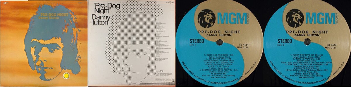 штатовское издание сборника Pre-Dog Night (1969) (фотографии взяты с сайта discogs.com)