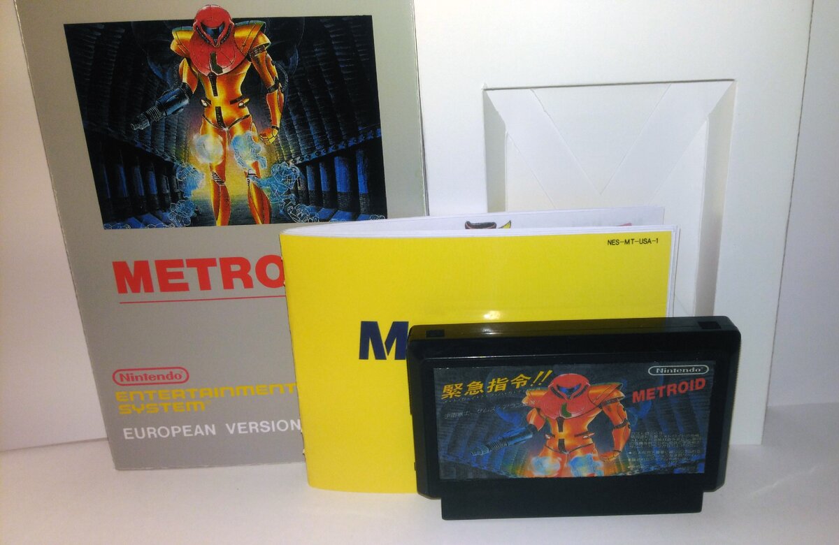 Моя репродукция Metroid