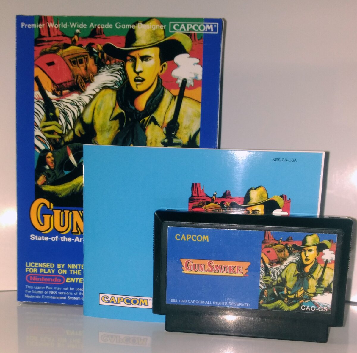 Моя репродукция Gun Smoke