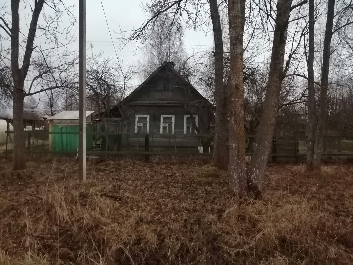 Хотели построить большой новый дом в поле, а купили маленький и старенький  в центре посёлка. | Старый дом | Дзен