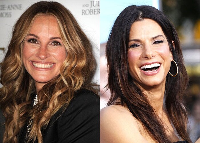 Джулия Робертс и Сандра Буллок
