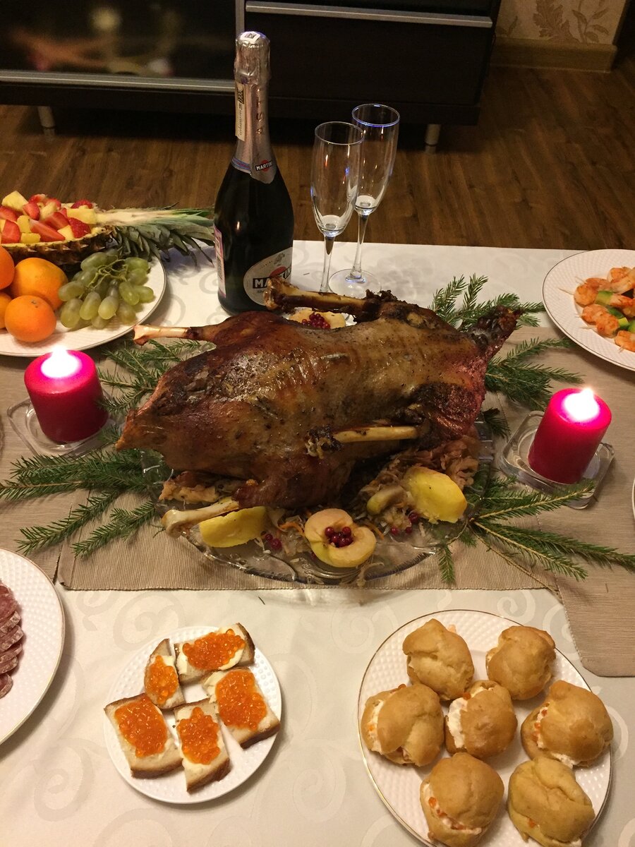 Новогодний стол