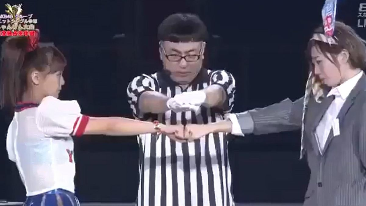 в Японии провели целый чемпионат на 100 тысячную аудиторию!