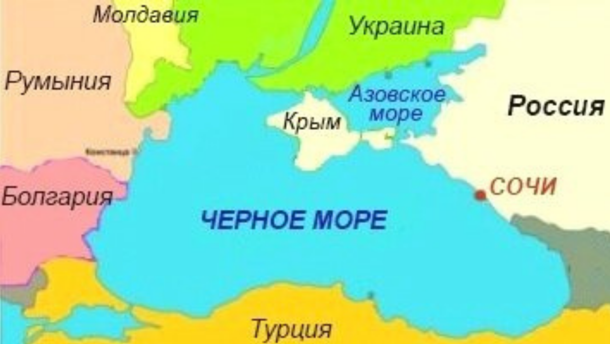 Черное море от сочи до турции. Сочи на карте России. Страны черного моря. Политическая карта черного моря. Где находится Сочи.