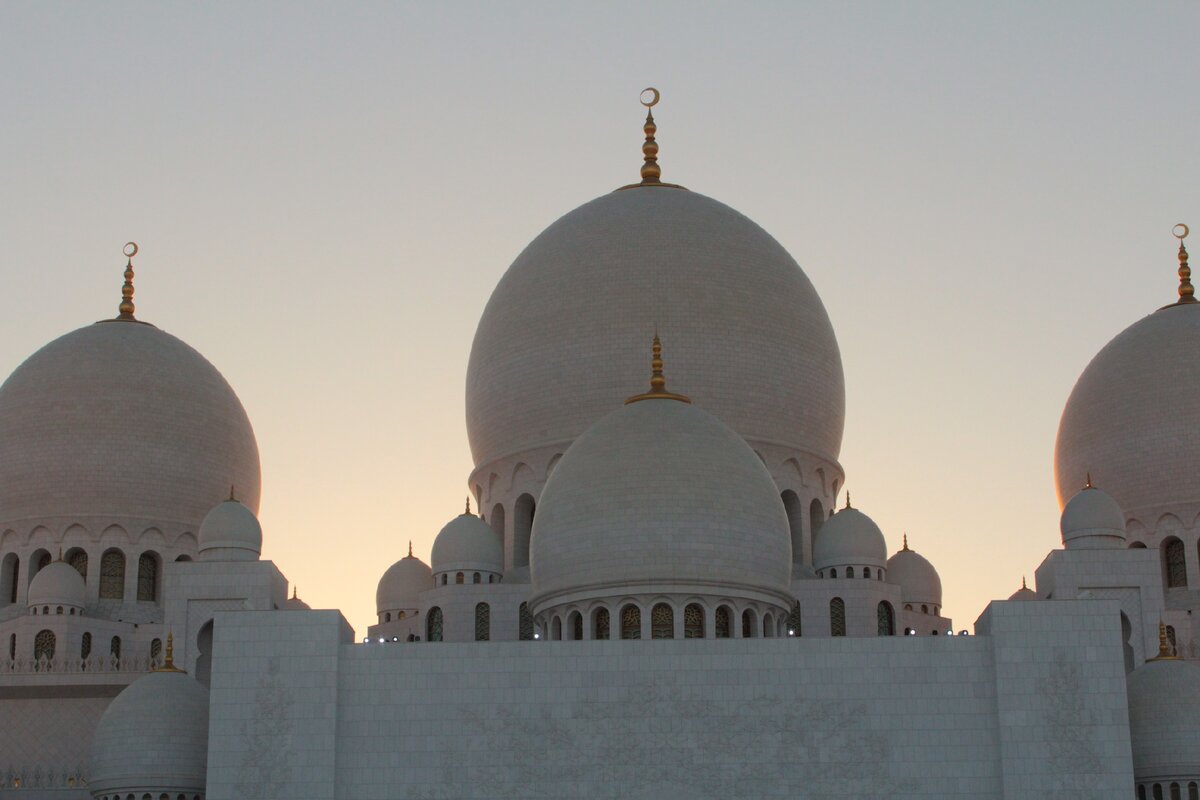 Мечеть Шейха Заида в Абу-Даби рукотворное 