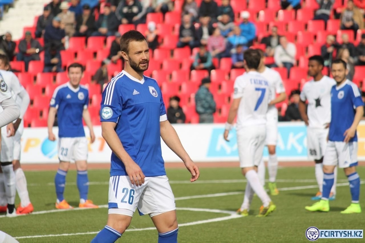 Дмитрий Сычёв в составе «Окжетпес» 