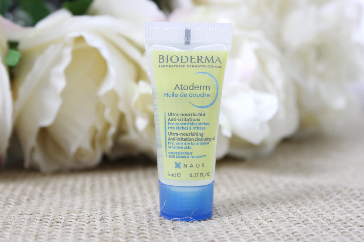 Масло для душа Bioderma Atoderm, миниатюра 8 мл.