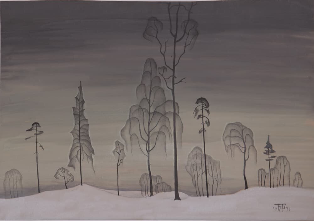 Смирнов-Русецкий. Из цикла Прозрачность. 1976 год