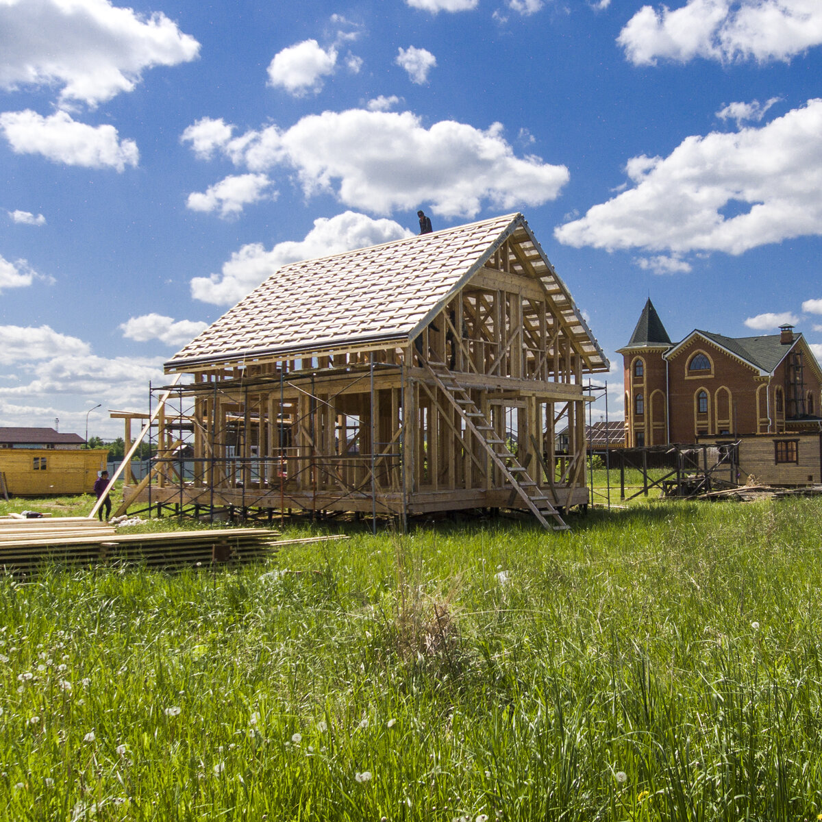 Каркасный дом - это произведение искусс