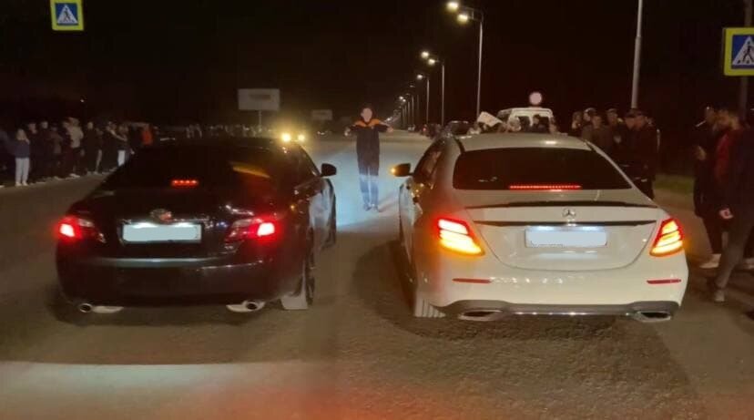 camty 3.5 (277лс) vs mb e-class (200 сил) 