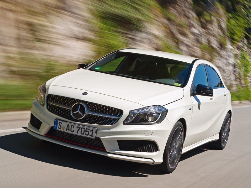 W176 в АМГ обвесе