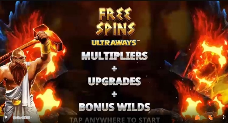 Игровой автомат God of Fire Ultraways.