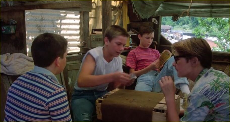 кадр и фильма "Останься со мной" (1986)