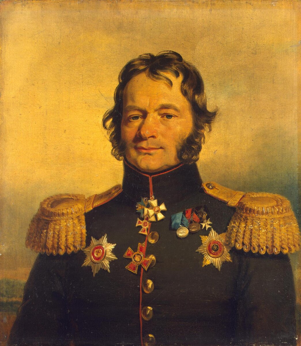 Портрет Василия Григорьевича Костенецкого мастерской Джорджа Доу. Военная галерея Зимнего Дворца, Государственный Эрмитаж (Санкт-Петербург)