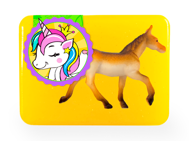 Мыло ручной работы с игрушкой