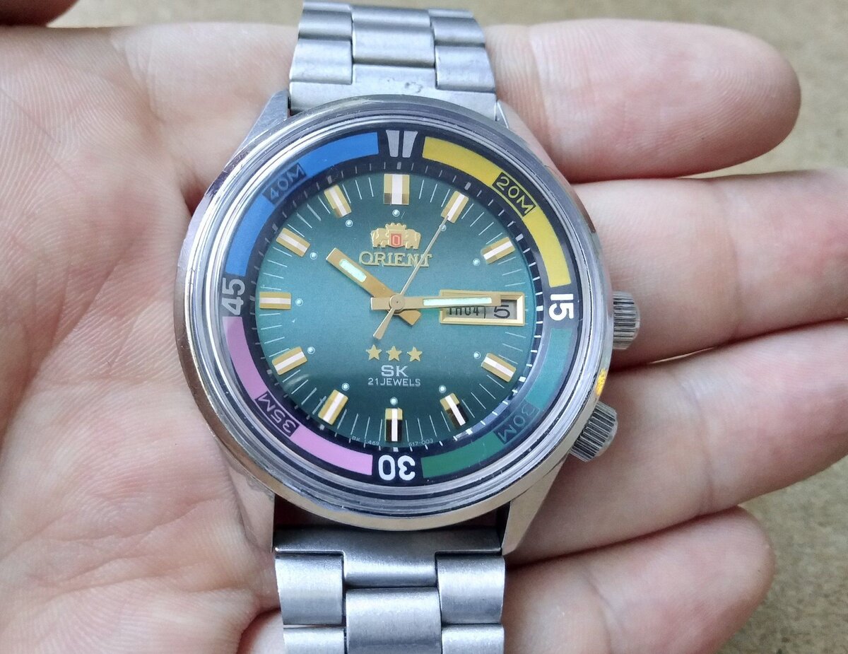 Винтажные Orient SK - прямой "потомок" King Diver