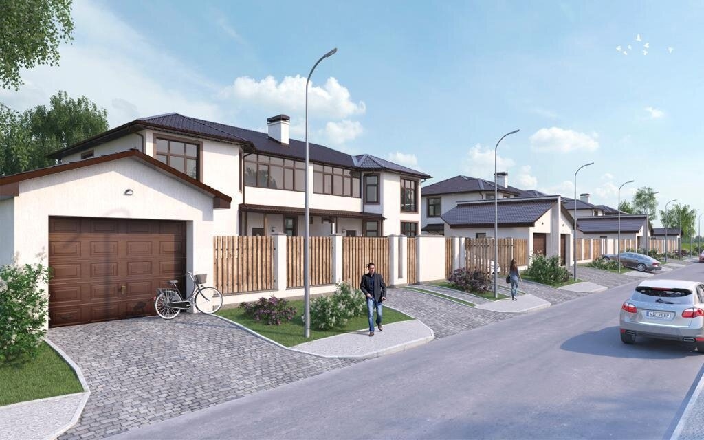 вот эту красоту мне довелось рекламировать в социальных сетях. Частный Тюменский застройщик реализует свой проект "таунхаусы в Березняках"