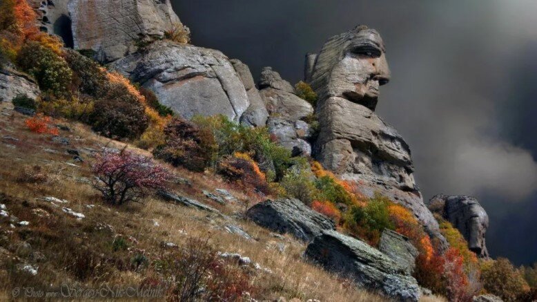 Где найти Брокенского призрака? Долина Кушель в Алуште. Крым. Россия